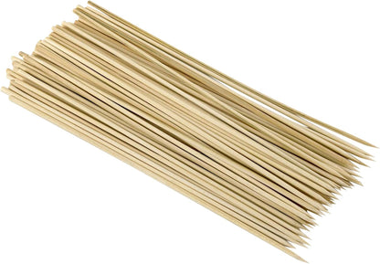 Everyday 12-Inch Bamboo Skewers, 100-Count, Wooden Skewers for Grilling, Shish Kabob, BBQ, and Kebabs, Durable Single-Point Ends, Versatile Skewer Sticks for Cooking and Crafts1