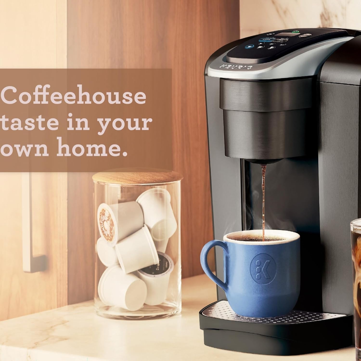 k-elite-single-serve-k-cup-pod-coffee-maker-with-strength-and-temperature-control-iced-coffee-capability-8-to-12oz-brew-size-programmable-brushed-slate-strength-temperature-control-iced-coffee-capability-8-to-12oz-brew-size-programmable