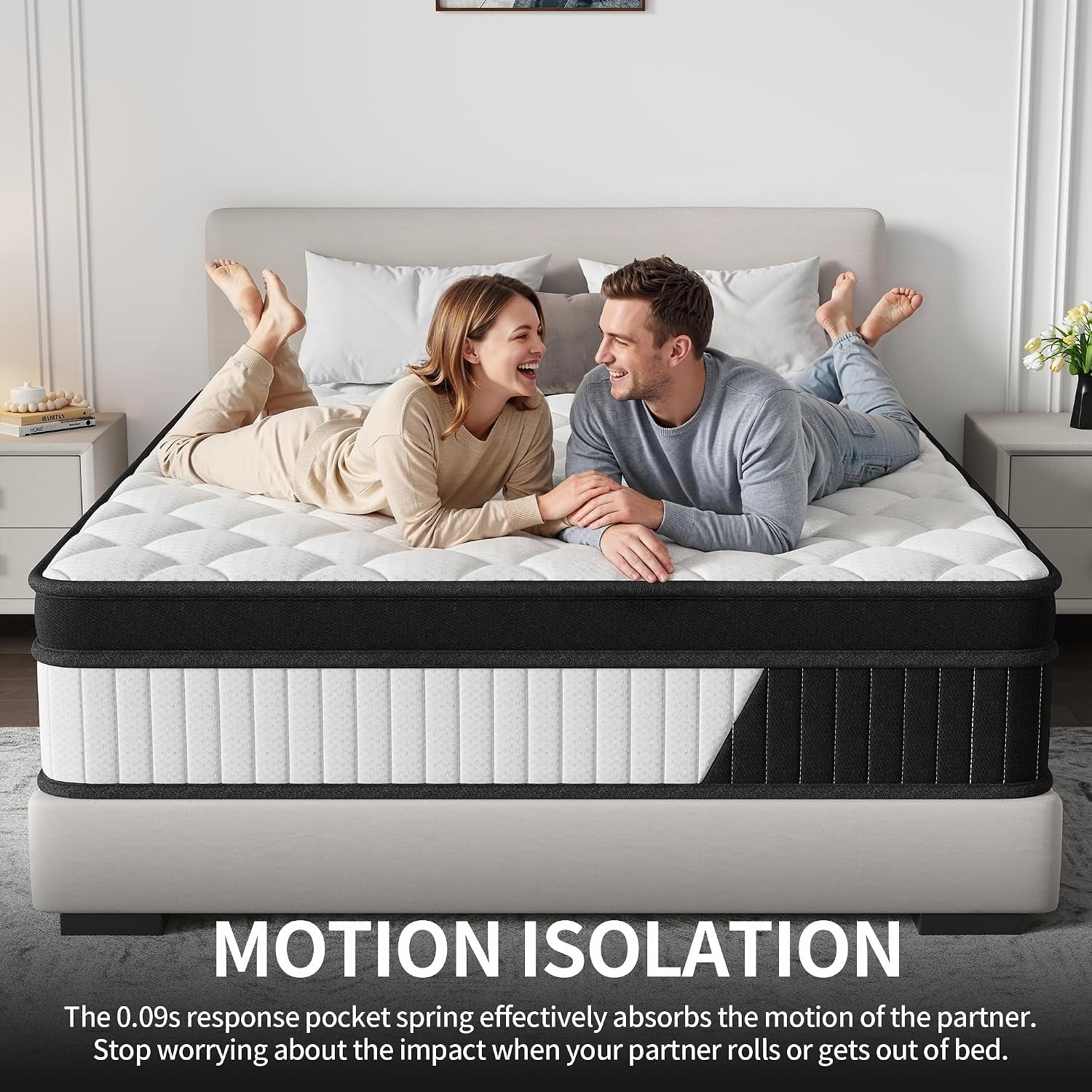 12-inch-full-mattress-individually-wrapped-coil-hybrid-cooling-knitted-cover-ventilated-foam-medium-soft-with-targeted-body-support-certified-fire-resistant-bed-in-a-box-white