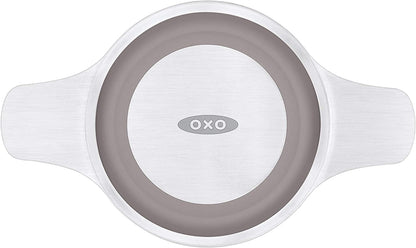 OXO Brew Tea Strainer Basket - Fine Mesh, Stainless Steel | for Loose Leaf Tea, Fits Mugs and Teapots, Stainless Steel, Dishwasher Safe, Tea Accessories8