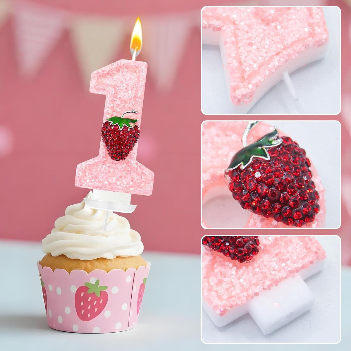 strawberry-shaped-berry-candles-pink-number-candles-and-glittery-strawberry-cake-decorations-perfect-for-birthday-and-anniversary-celebrations-number-1