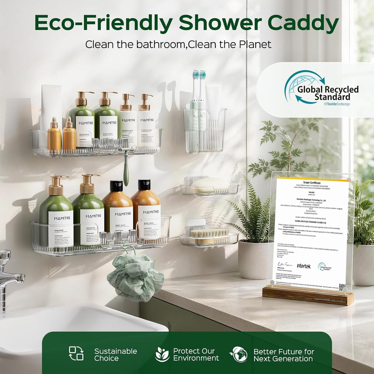 adhesive-shower-caddy-5-pack-rustproof-strong-adhesive-bathroom-organizers-with-large-capacity-no-drill-quick-installation-space-saving-storage-shelves-for-renters-home-decor-clear