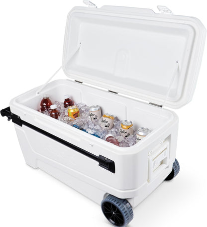 Maxcold Glide 110Qt Wheeled Cooler | Insulated Hard Shell Ice Chest12