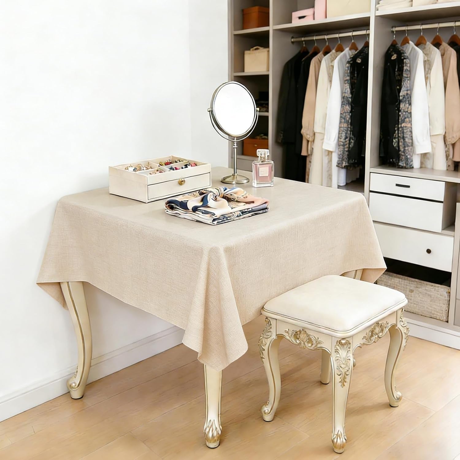 square-tablecloth-54-x-54-inches-faux-linen-water-resistant