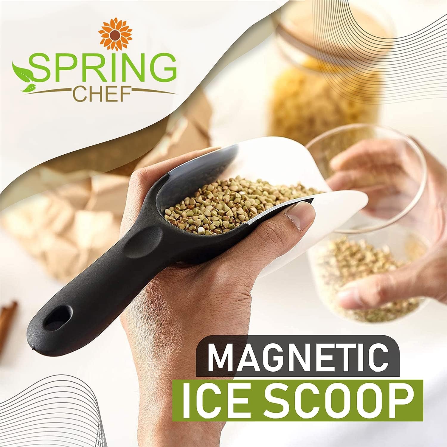 magnetic-ice-scoop-for-freezer-bpa-free-food-scooper-black-flexi-plastic-popcorn-scoop-with-soft-grip-handle-dishwasher-safe-ice-scooper-food-scooper-for-flour-grains-pet-food