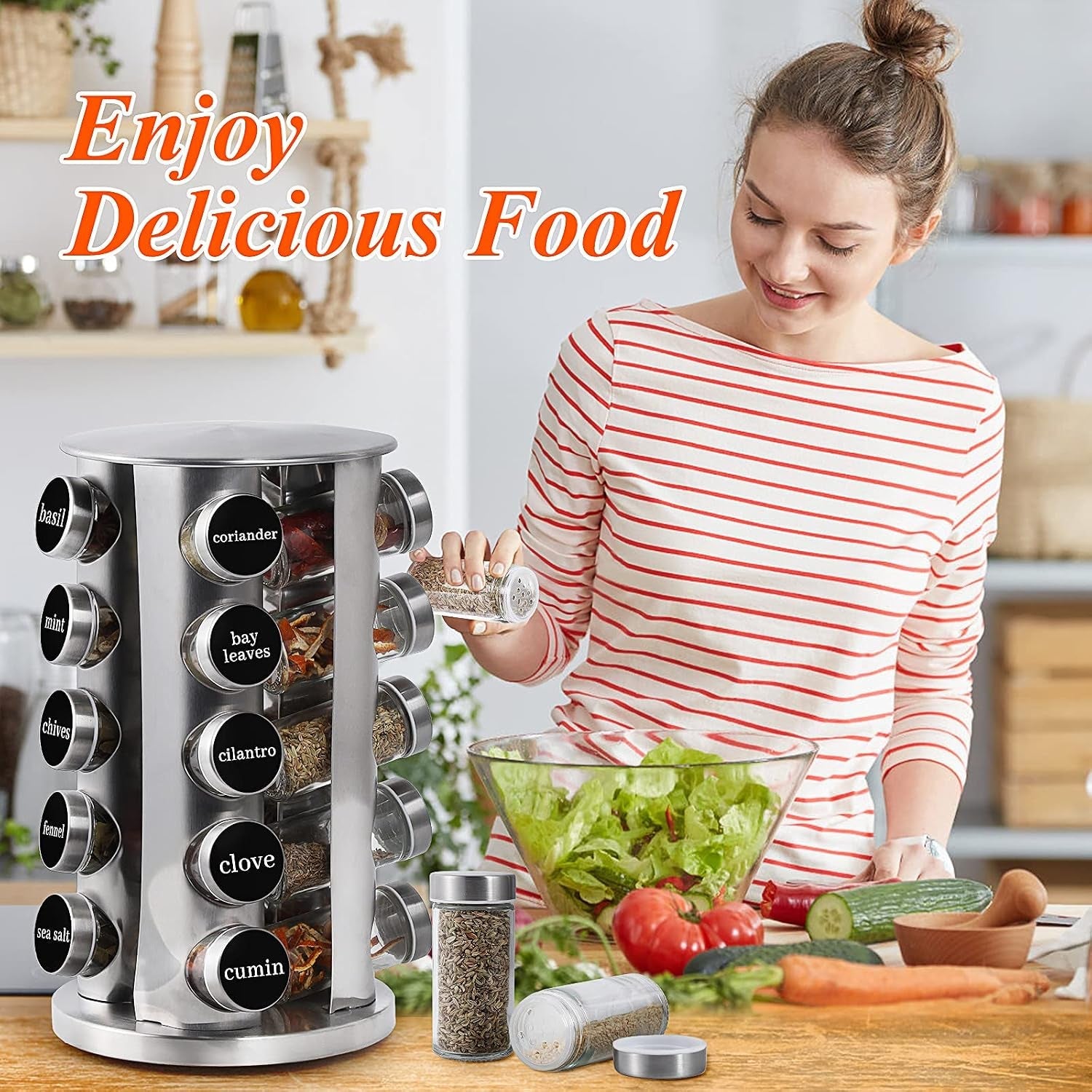 revolving-spice-rack-with-20-jars-rotating-spice-rack-organizer-seasoning-organizer-with-labels-stainless-steel-spice-carousel-for-kitchen-countertop-cabinet