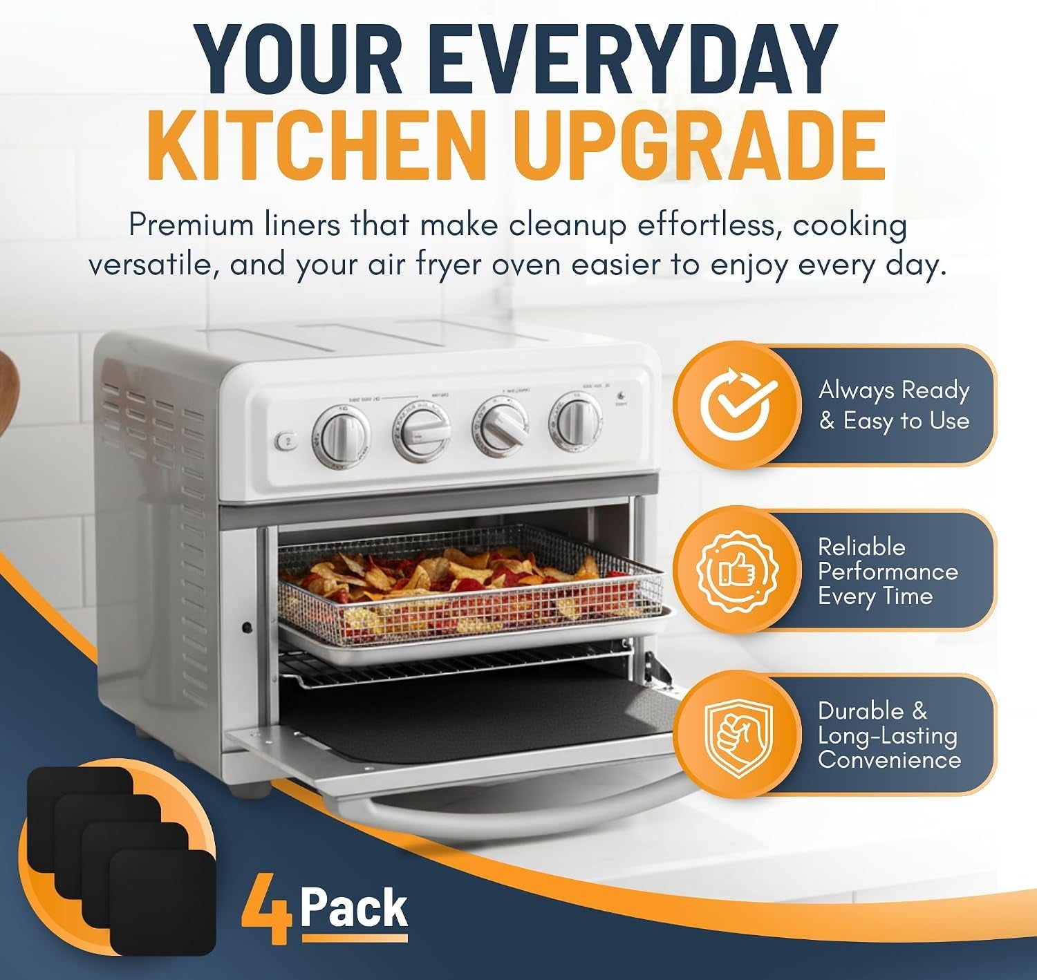 toaster-oven-liners-for-bottom-of-oven-4-pack-reusable-non-stick-heat-resistant-toaster-liners-compatible-with-breville-cuisinart-black-decker-dash-and-more-air-fryer-liners-12x12-black