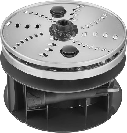 Kitchenaid 13-Cup Food Processor, KFP1318, Contour Silver | All-In-One Storage Solution, Chop, Shred, Knead and Mix. Adjust Slicing Thickness, 3-In-1 Feed Tube, Storage Caddy4