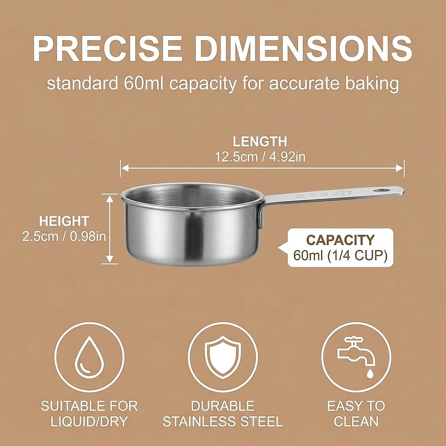 4-pcs-1-4-cup-measuring-cup-60-ml-stainless-steel-1-4-cup-scoop-1-4-measuring-cup-quarter-cup-scoop-1-4-cup-for-coffee-cooking-baking-kitchen-wet-and-dry-ingredients-dishwasher-safe