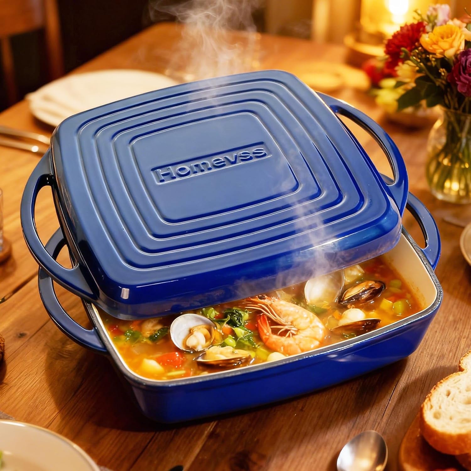 2-in-1-square-enameled-cast-iron-dutch-oven-7qt-baking-pan-and-gridle-lid-with-dual-handles-cast-iron-skillet-lid-coating-gridle-for-baking-braising-and-grilling-blue