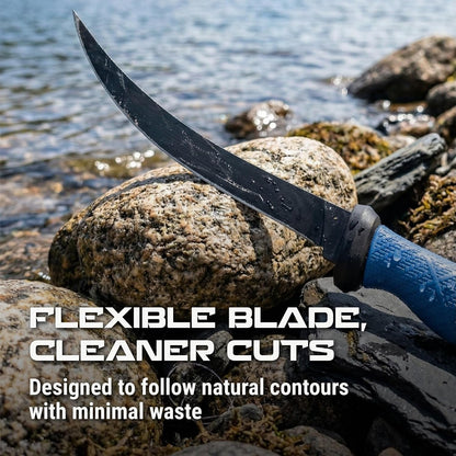 Fishing Knife, High Performance Stainless Steel Blade with Non-Slip Grip Handle and Protective Sheath for Freshwater and Saltwater Fishing, 5 Inch Bait Knife6