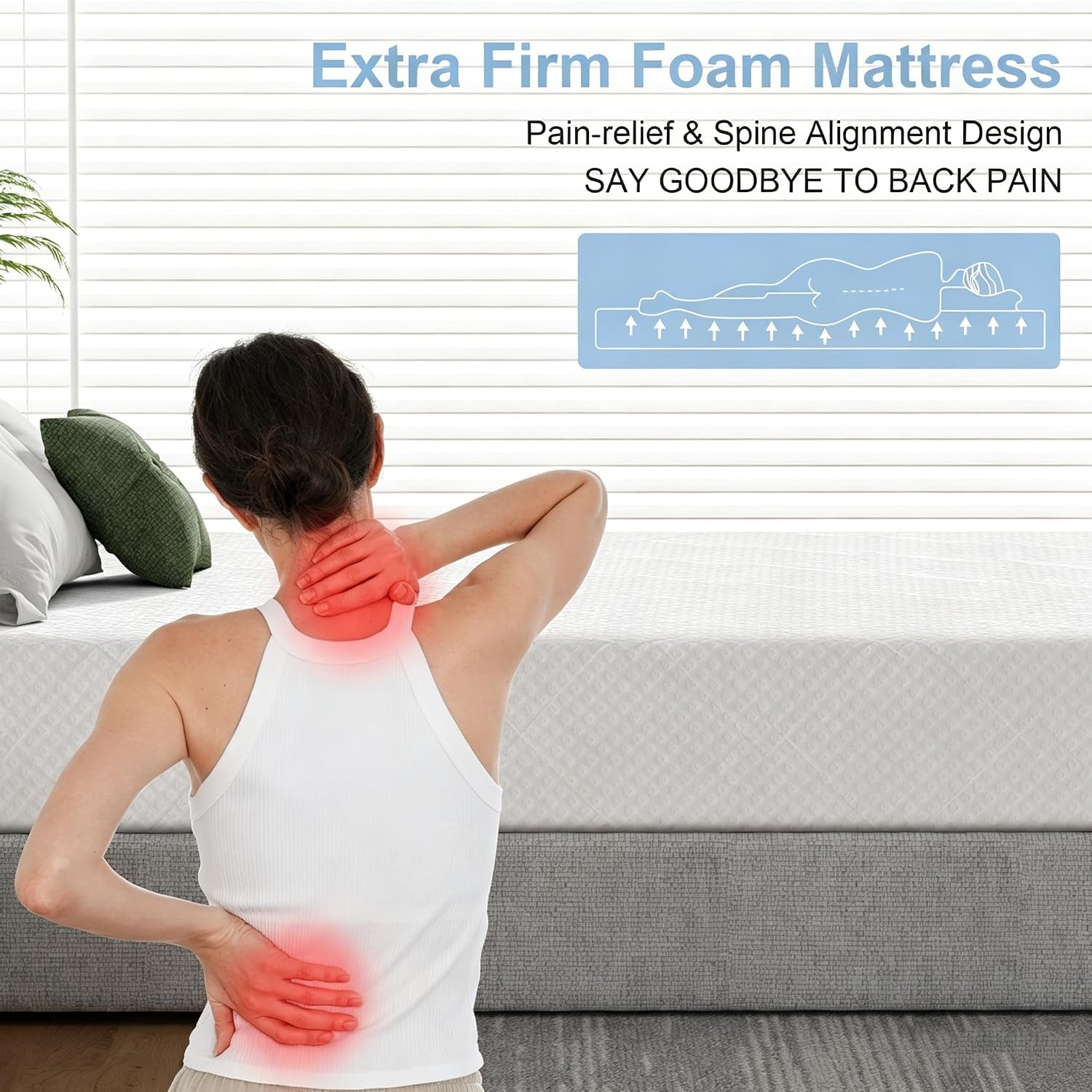 extra-firm-mattress-8-inch-king-size-premier-cooling-green-tea-gel-memory-foam-mattress-in-box-high-density-mattress-for-back-pain-removable-fiberglass-free-cover-certipur-us-80-x-76