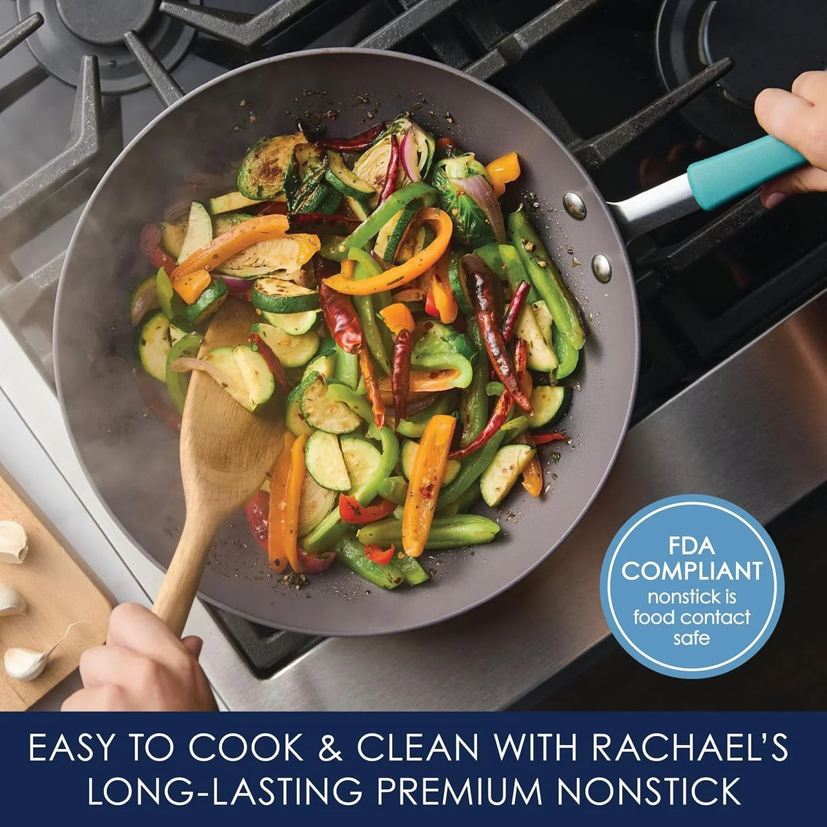 cucina-hard-anodized-nonstick-covered-stir-fry-pan-11-inch-gray-agave-blue-handles
