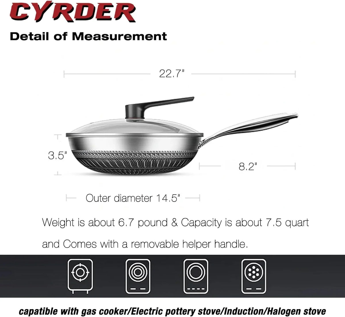 large-hybrid-nonstick-stainless-steel-pan-skillet-14-5in-pfoa-free-non-stick-wok-dishwasher-oven-safe-stay-cool-handle-works-with-induction-cooktop-ceramic-gas-electric-stove
