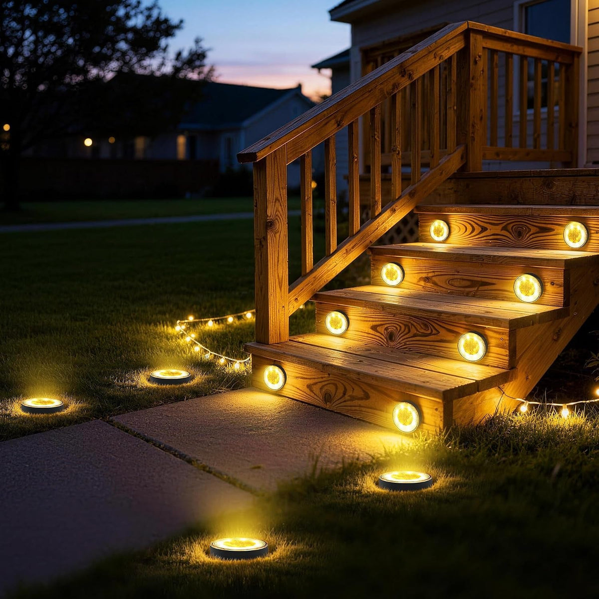 16-pack-2-9inch-solar-ground-lights-outdoor-warm-white