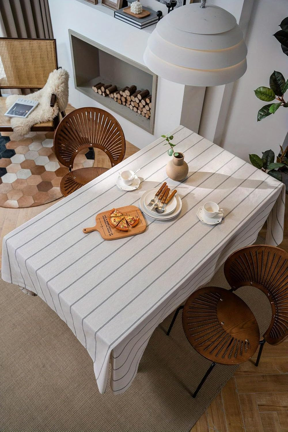 cotton-linen-table-cloths-boho-farmhouse-heavy-fabric-table-cover-burlap-striped-washable-table-top-for-parties-coffee-kitchen-picnic-square-55-554-6-seats