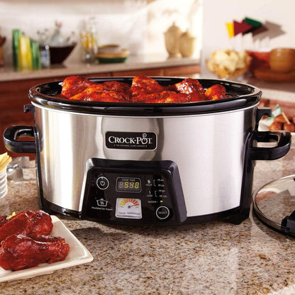 Crock-Pot SCCPCTS605-S Cook Travel Serve 6-Quart Programmable Slow Cooker3