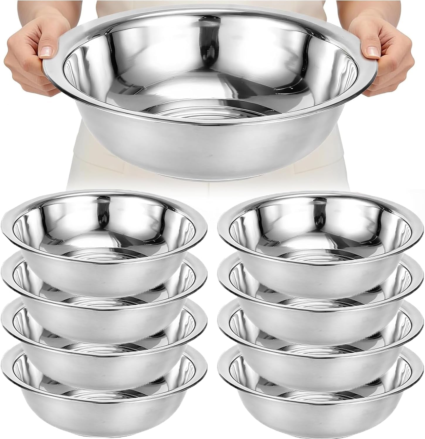 8-pcs-stainless-steel-mixing-bowls-13-inch-8-qt-extra-large-metal-basin-with-mirror-finish-heavy-duty-salad-dough-bowl-kitchen-prep-bowl-dishwasher-safe-dish-tub-for-home-commercial-cooking