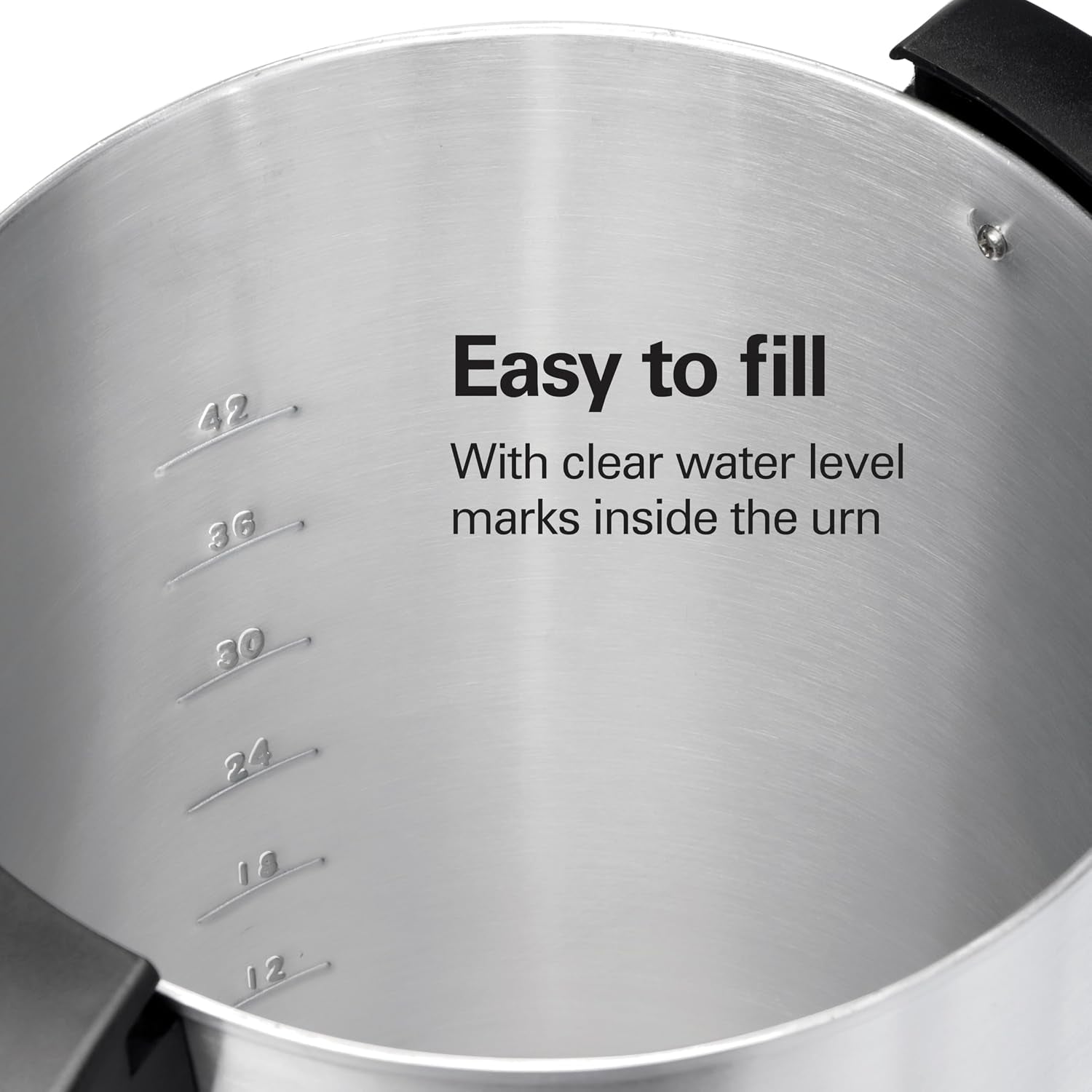 45-cup-coffee-urn-and-hot-beverage-dispenser-silver-fast-brewing-1-minute-per-cup-makes-15-45-cups-two-way-lever-for-manual-or-continuous-pouring-silver-40515g