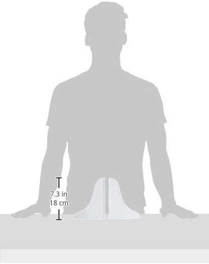 M 6086 Bath Tub Splash Guard, 9 In. X 10-3/4 In., Plastic, White6