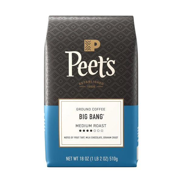 Peet'S Coffee, Medium Roast Ground Coffee, 100% Arabica Coffee - Big Bang 18 Ounce Bag1