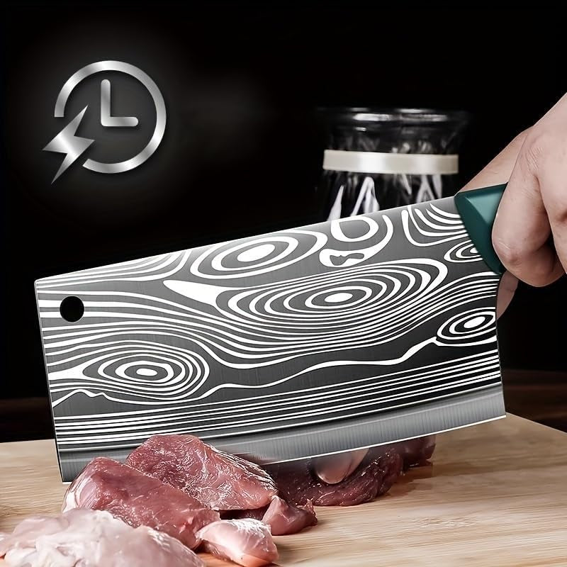 meat-cleaver-7-inch-kitchen-knife-forged-vegetable-cutter-stainless-steel-sharp-slicing-knife