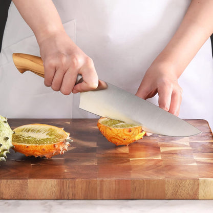 OLIV Series 8-Inch Chef'S Knife, Forged Swedish 14C28N Steel, 5015615