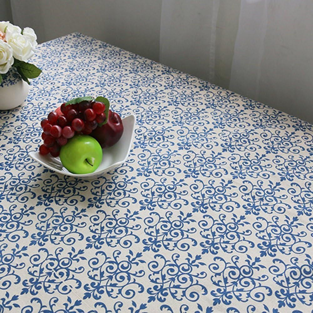 elome-55-x-98-inches-oblong-flowers-lace-tablecloth-baroque-bohemian-style-cotton-linen-fabric-blue-dining-room-picnic-table-cloth-cover-home-decoration