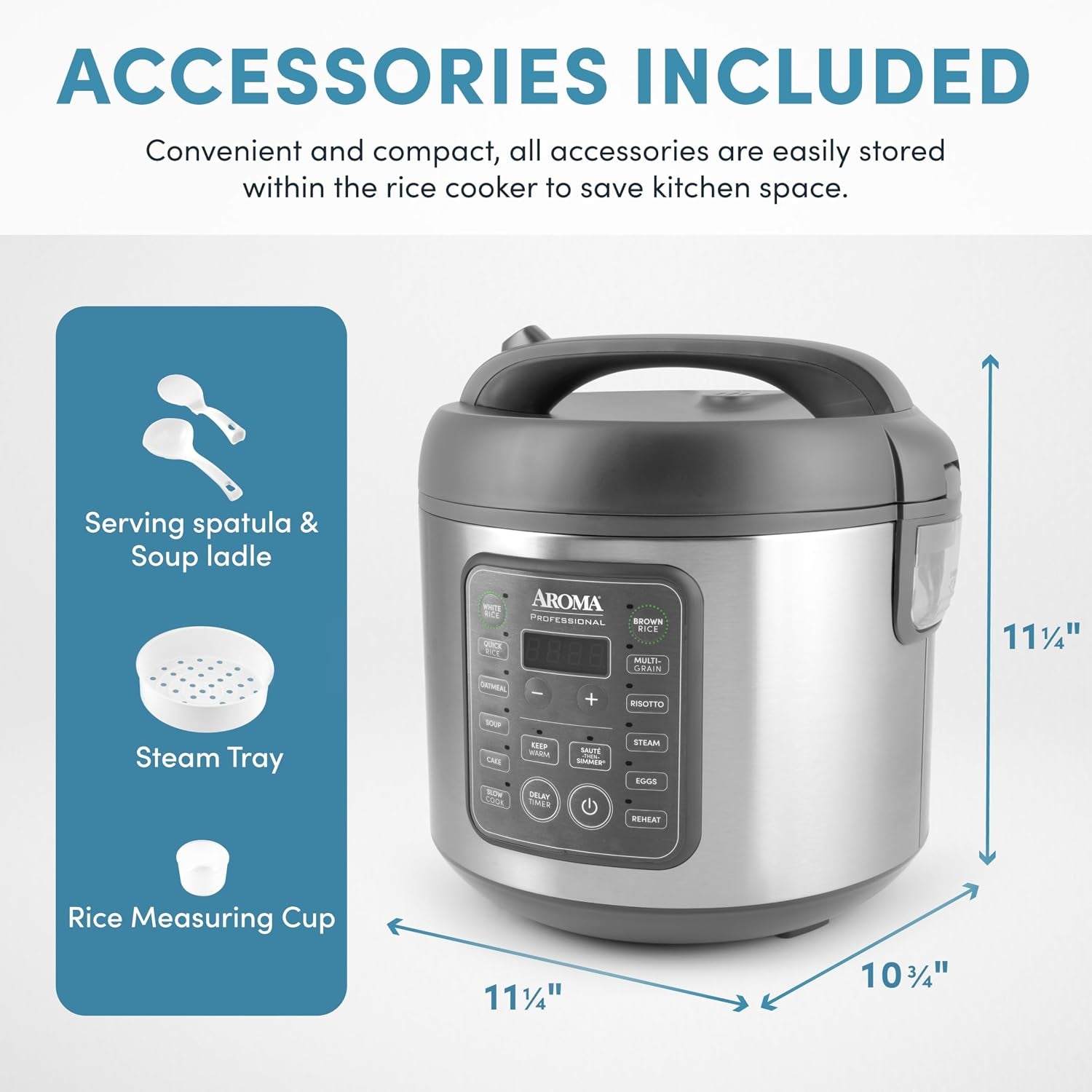 professional-digital-rice-cooker-10-cup-uncooked-20-cup-cooked-multicooker-slow-cooker-steamer-oatmeal-cooker-egg-cooker-sts-5-qt-gray-arc-5200sg