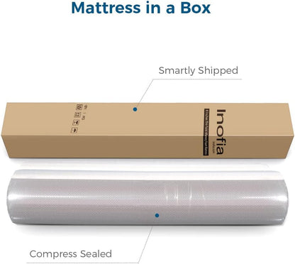 Twin Folding Mattress, 6 Inch Trifold Memory Foam Mattress6