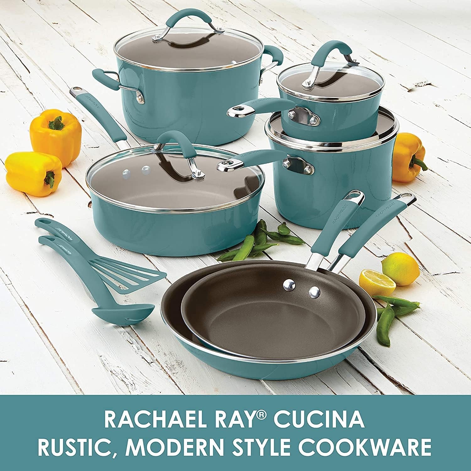 cucina-nonstick-frying-pan-set-fry-pan-set-skillet-set-9-25-inch-and-11-inch-blue