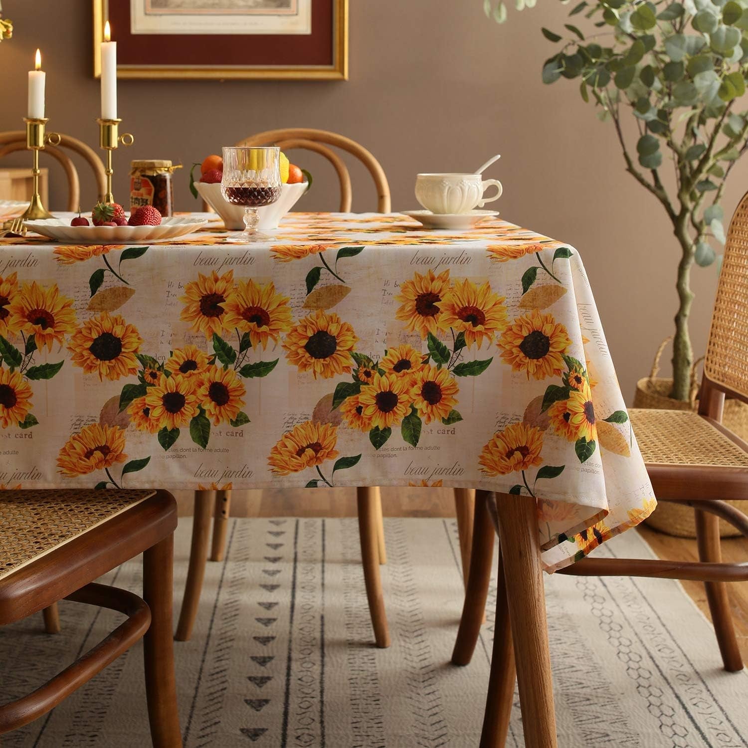 sunflower-tablecloth-orange-floral-table-cloth-for-rectangle-tables-waterproof-resistant-flower-table-cover-for-kitchen-dining-room-60-x-120-inch