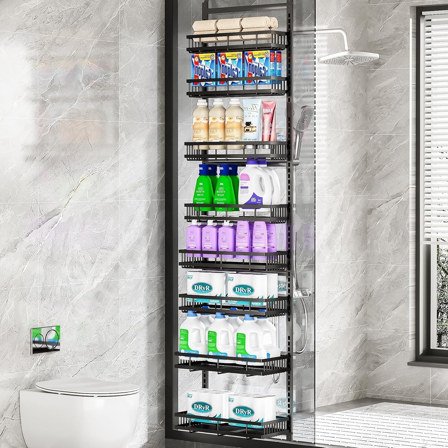 8-tier-over-the-door-organizer-heavy-duty-metal-hanging-storage-rack-with-adjustable-baskets-door-mounted-pantry-organizer-for-kitchen-bathroom-laundry-room-spices-snacks-toiletries