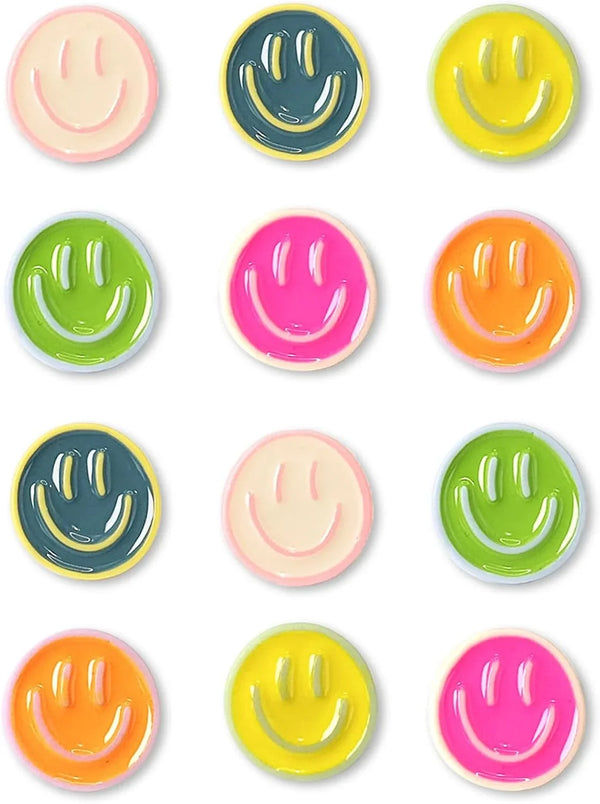 12 Pcs Cute Fridge Magnets, Fun Colorful Decorative Magnets for Lockers, Offices, Schools and Homes(12 Pcs - Mixed)1