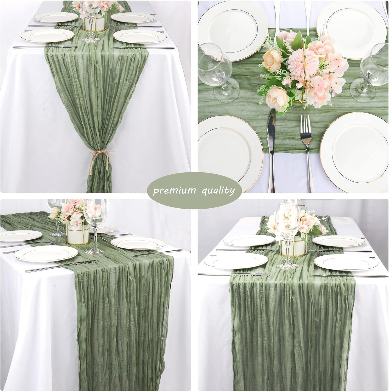 12-pack-10ft-cheesecloth-table-runner-35x120-inch-boho-gauze-table-runner-cheese-cloth-long-romantic-table-runners-for-wedding-bridal-shower-birthday-party-table-decor-dusty-sage-green