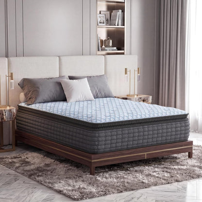 Signature Design by Ashley Hybrid Mattress, Plush King, Pillow Top2