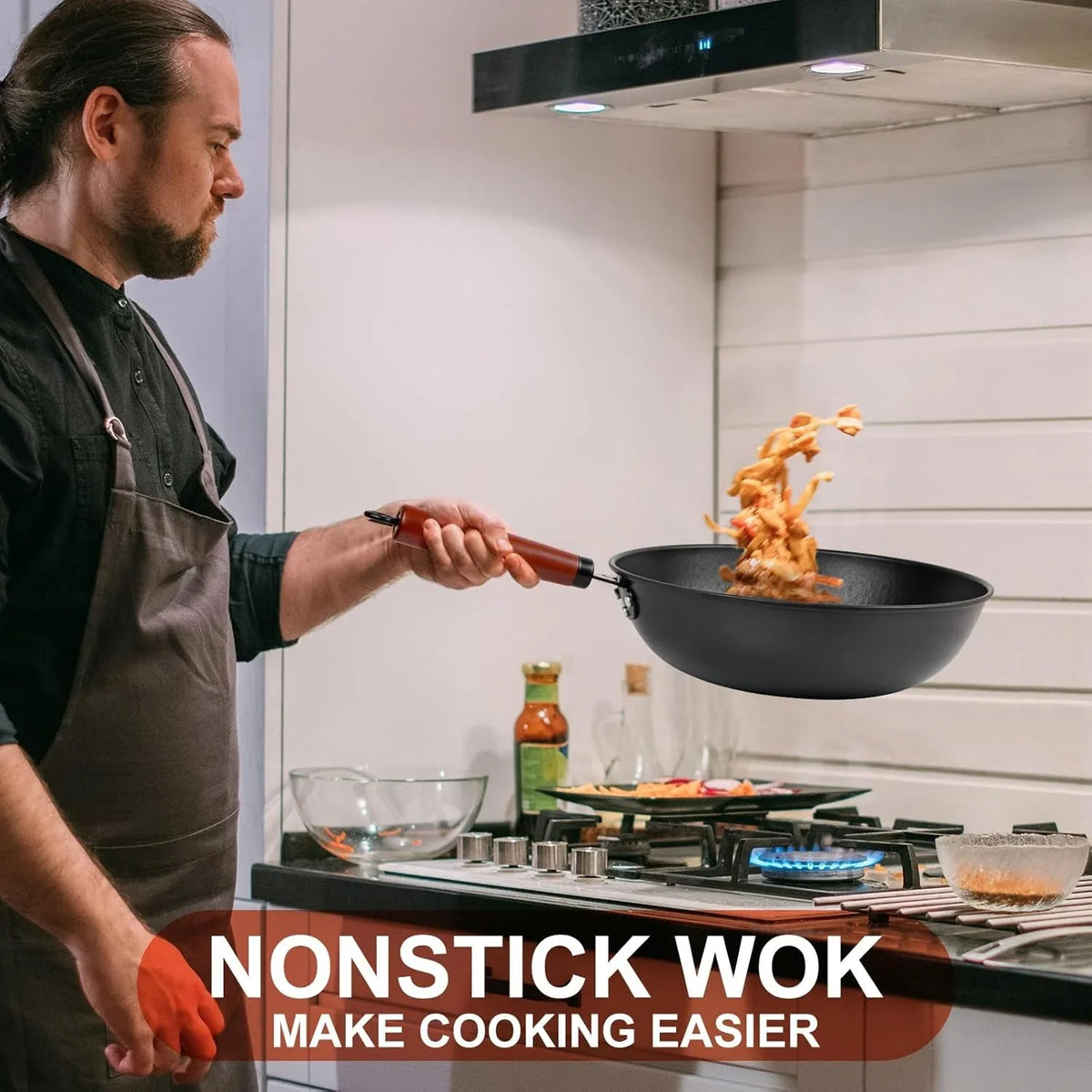 wok-13-carbon-steel-woks-stir-fry-pans-nonstick-with-glass-lid-pre-seasoned-flat-bottom-chinese-wok-for-electric-induction-gas-all-stoves