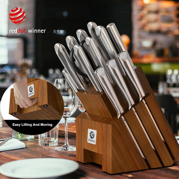 16-Piece High Carbon Japanese Stainless Steel Kitchen Knife Set4