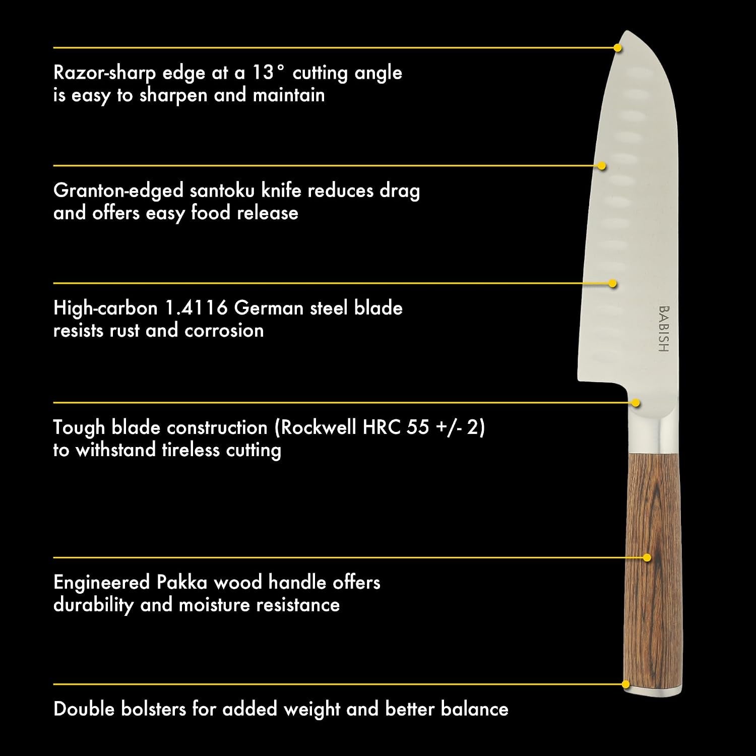 6-5-inch-santoku-knife-high-carbon-1-4116-german-steel-kitchen-knife-with-dark-pakka-wood-handle-full-tang-razor-sharp-blade-for-chopping-slicing-dicing-precision-prep