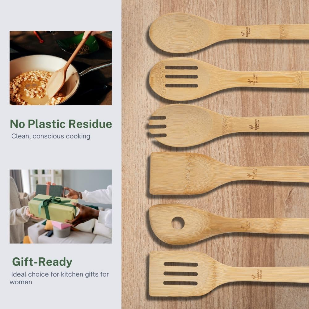 6-piece-kitchen-utensils-set-bamboo-cooking-utensils-with-comfort-grip-including-bamboo-spoons-shovels-spatulas-wooden-utensil-set-for-non-stick-pans-kitchen-essentials