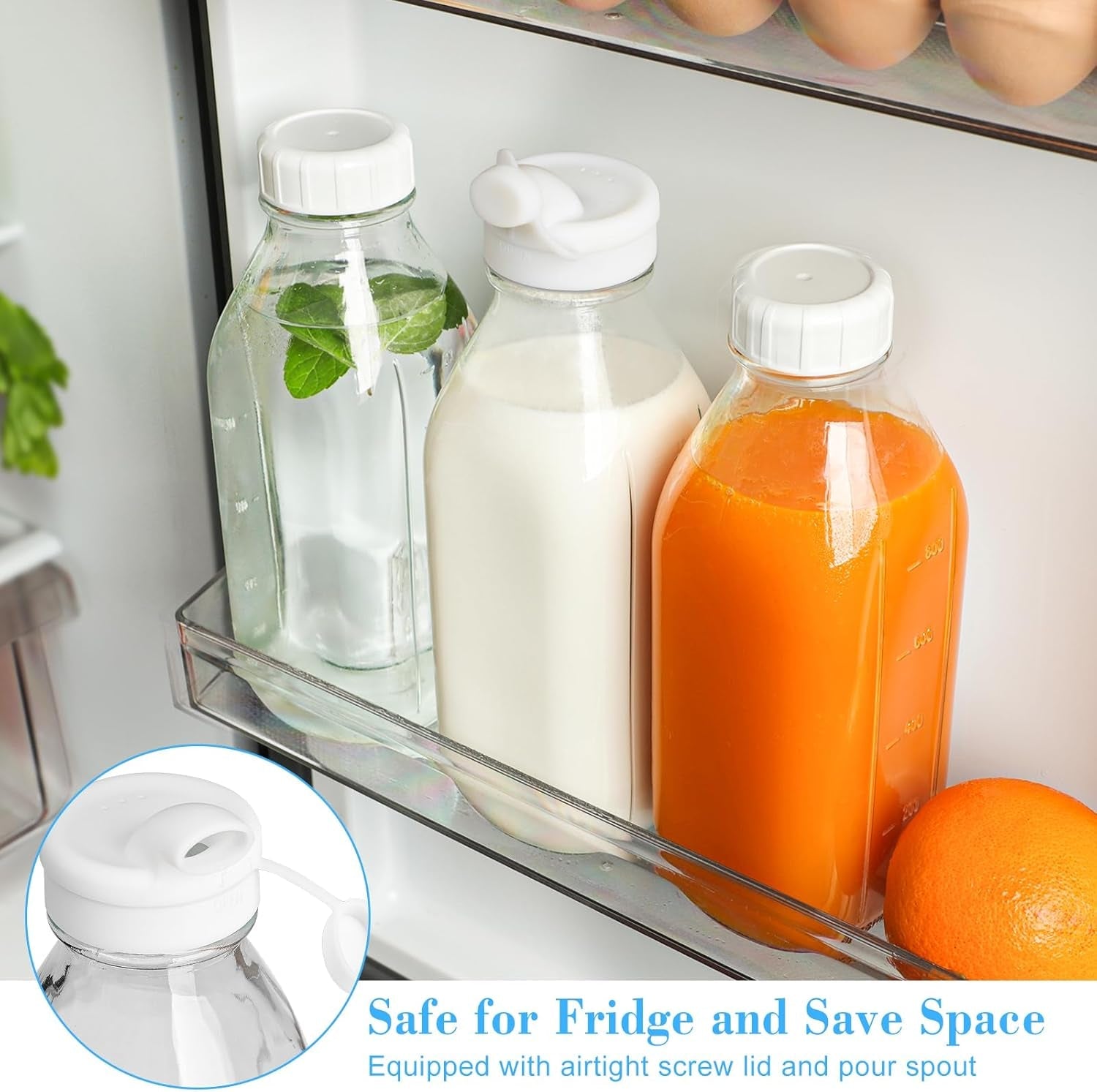 2-pack-32-oz-glass-milk-bottles-with-airtight-lids-2-caps-reusable-screw-lids-with-2-dispenser-caps-for-glass-water-jug-buttermilk-juice-syrup-coffee-creamer-refrigerator-storage