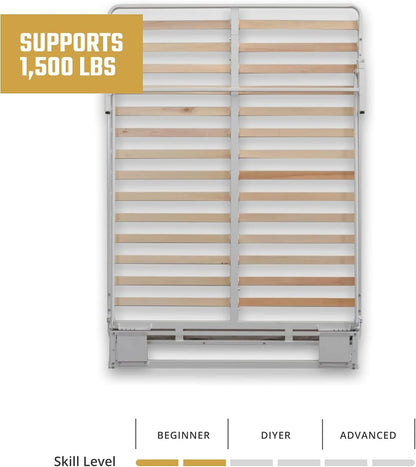 Murphy Bed Frame Queen DIY Hardware Kit Vertical Wall Bed7