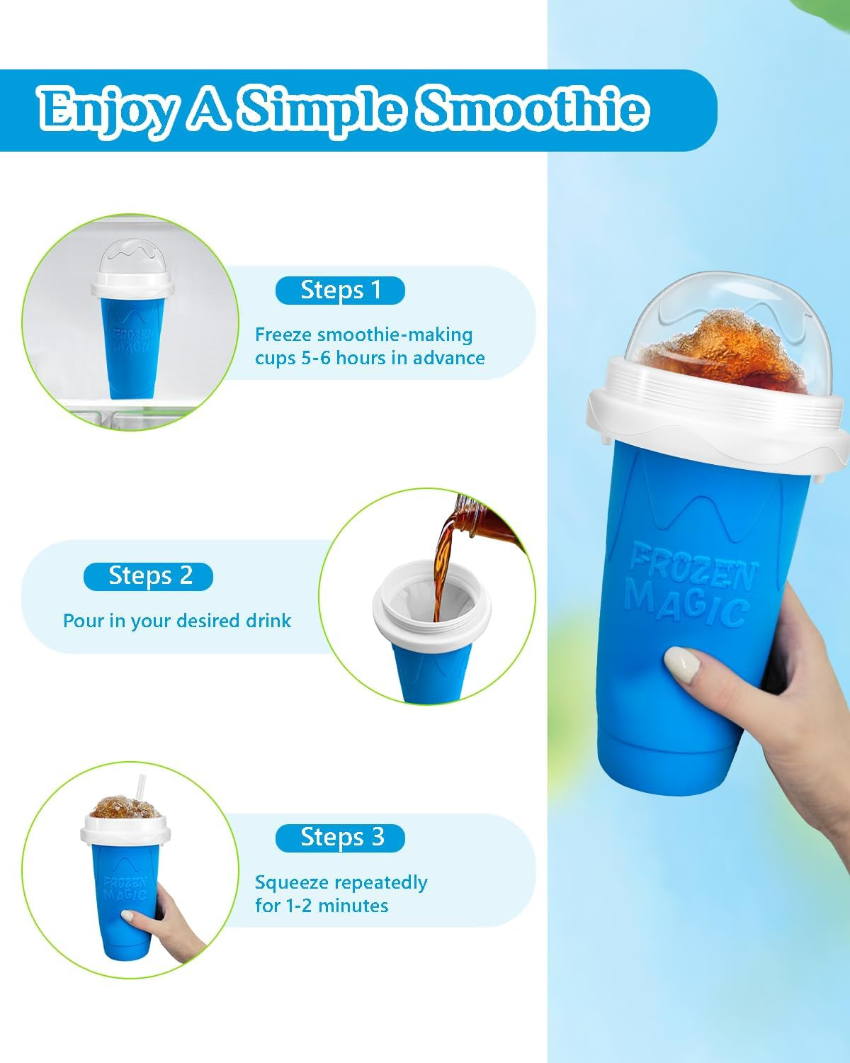 slushie-cup-double-layers-silica-diy-portable-slushy-cup-with-lid-straw-frozen-magic-slushy-maker-cup-juices-milk-ice-cream-make-kids-friends-family-blue