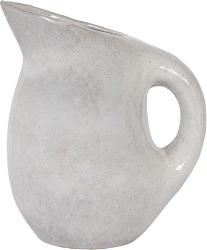 Neutral Reactive Glaze Stoneware Pitcher4