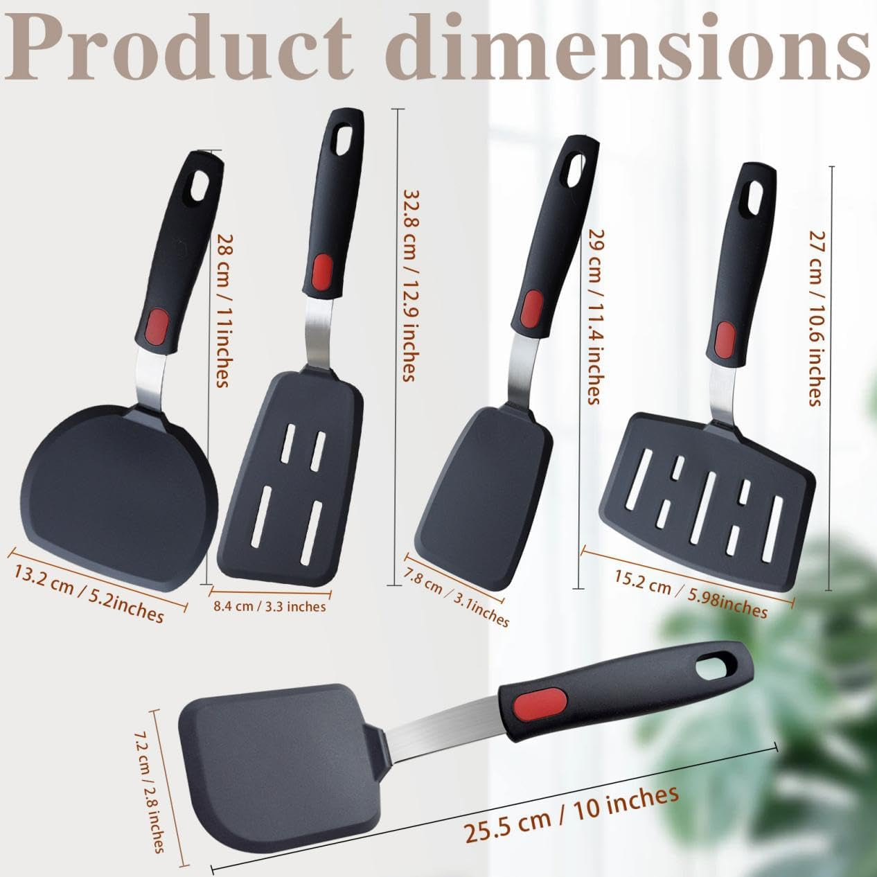 silicone-spatula-set-turner-5-pack-spatulas