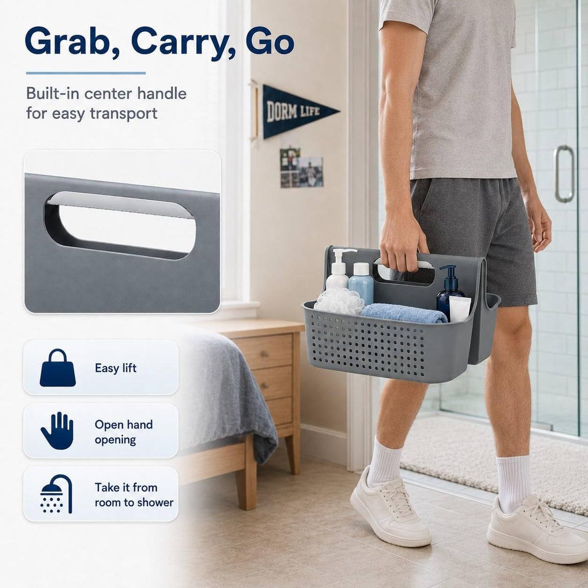 gray-portable-shower-caddy-2-compartment-storage-organizer
