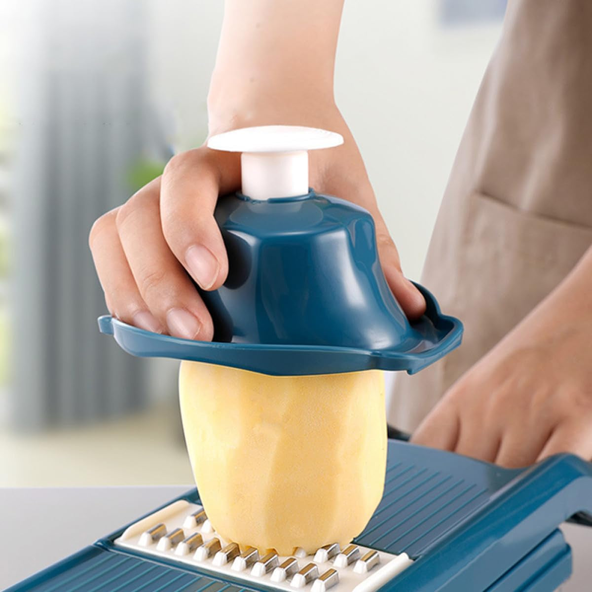 multifunctional-vegetable-slicer-and-grater-set-blue-kitchen-cutter-with-potato-peeler-fruit-and-vegetable-shredder-for-home-food-preparation
