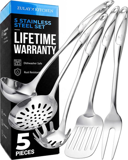 Stainless Steel 5 Piece Cooking Utensil Set1