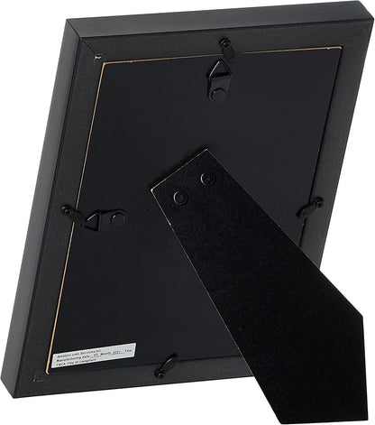 Rectangular Picture Frame Set for Wall Hanging or Tabletop Display, 5 X 7 In, Black, Horizontal and Vertical Formats, 5-Pack4