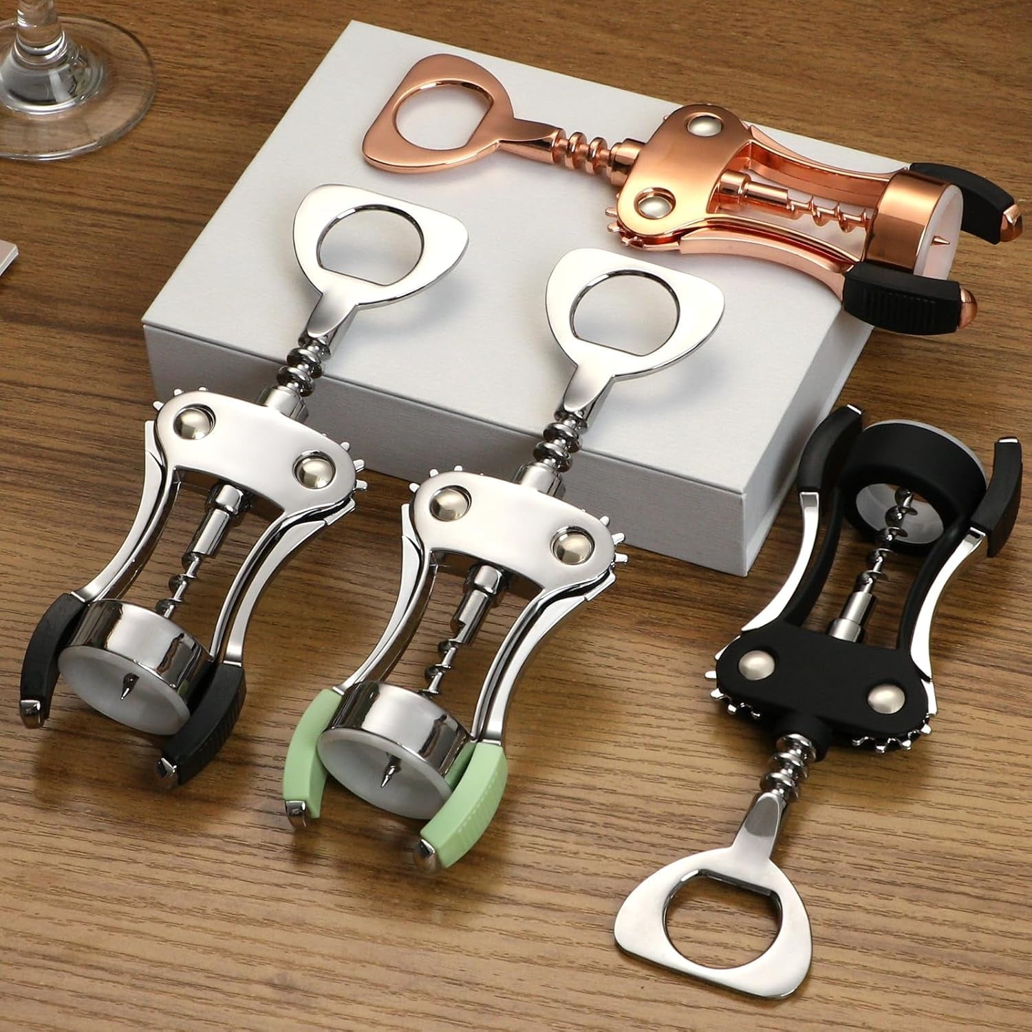 wine-opener-heavy-duty-zinc-alloy-wing-corkscrew-premium-beer-bottle-opener-multifunctional-wine-accessories-with-ergonomic-handle-and-sharp-screw-for-kitchen-bar-restaurant-silver